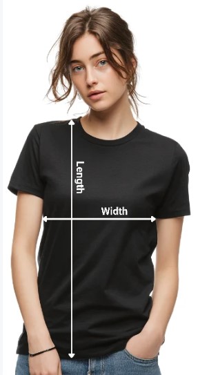 T-shirt size guide